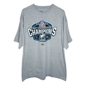 Vintage Reebok x NFL 2004 NFC Conference Champions Philadelphia Eagles Tee